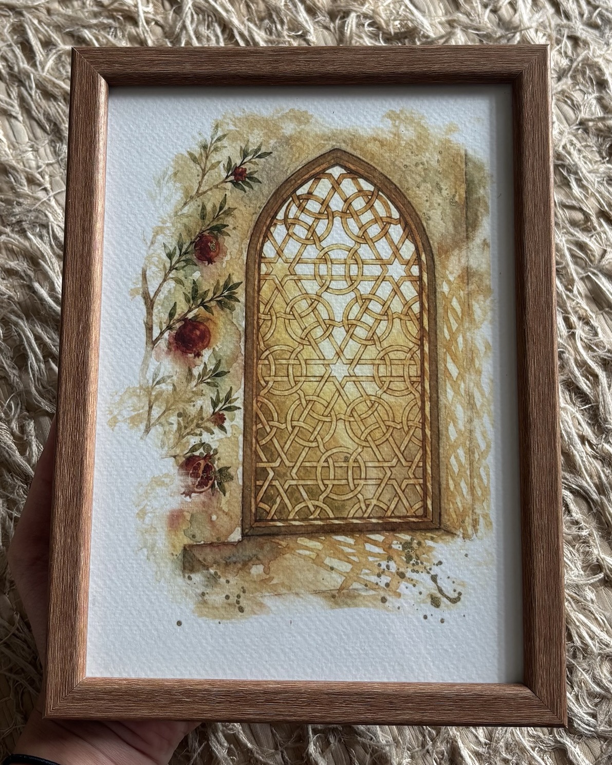 Zahr al-Anwār — Blossoms of Light — Watercolour Series