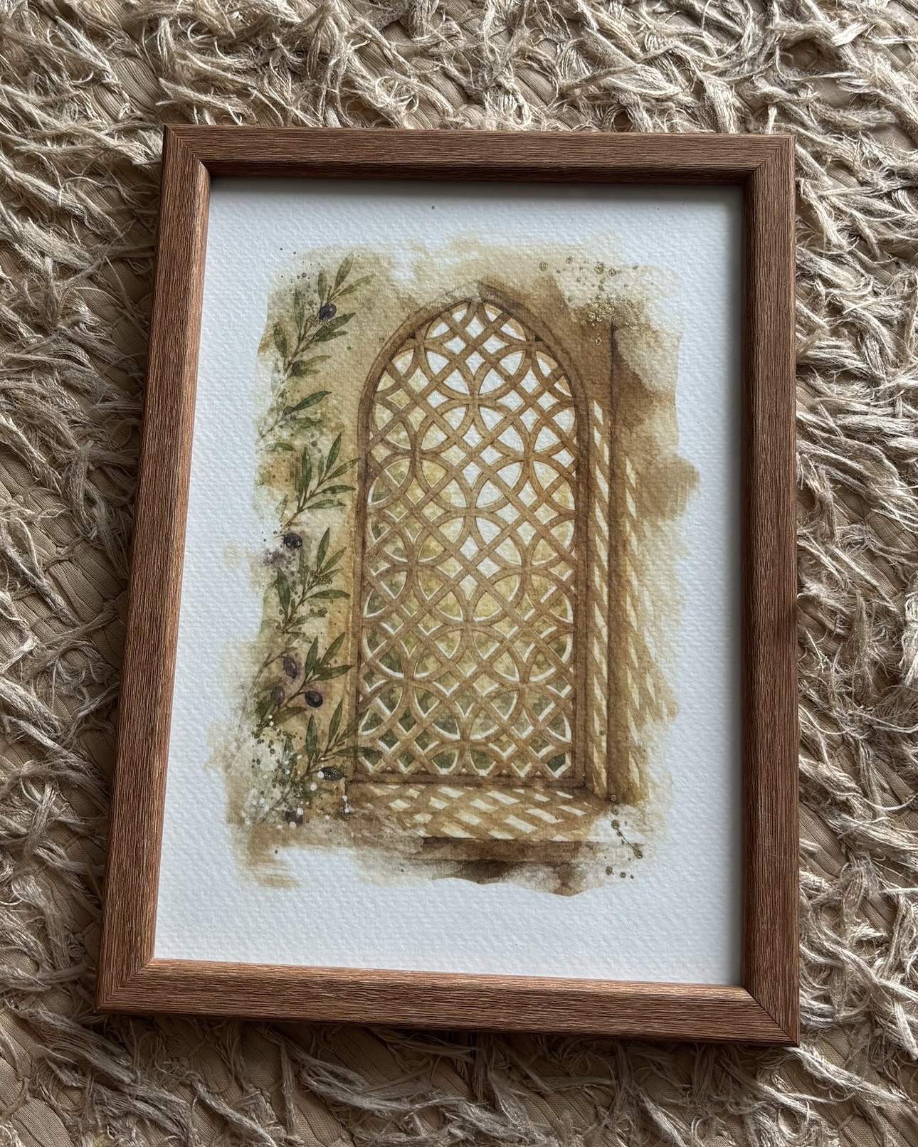 Zahr al-Anwār — Blossoms of Light — Watercolour Series