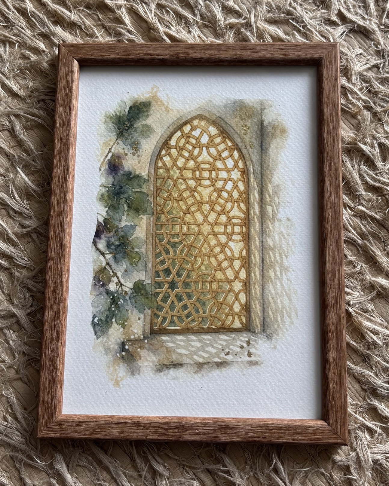 Zahr al-Anwār — Blossoms of Light — Watercolour Series