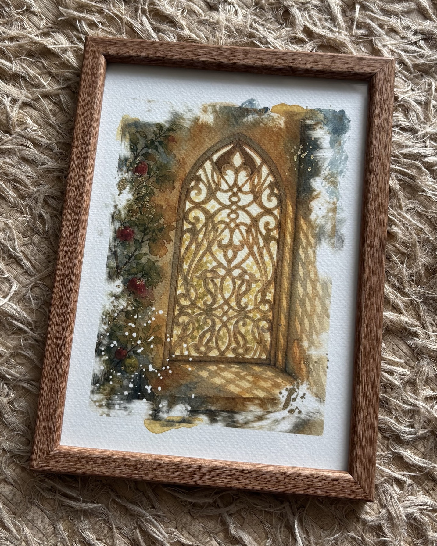 Zahr al-Anwār — Blossoms of Light — Watercolour Series