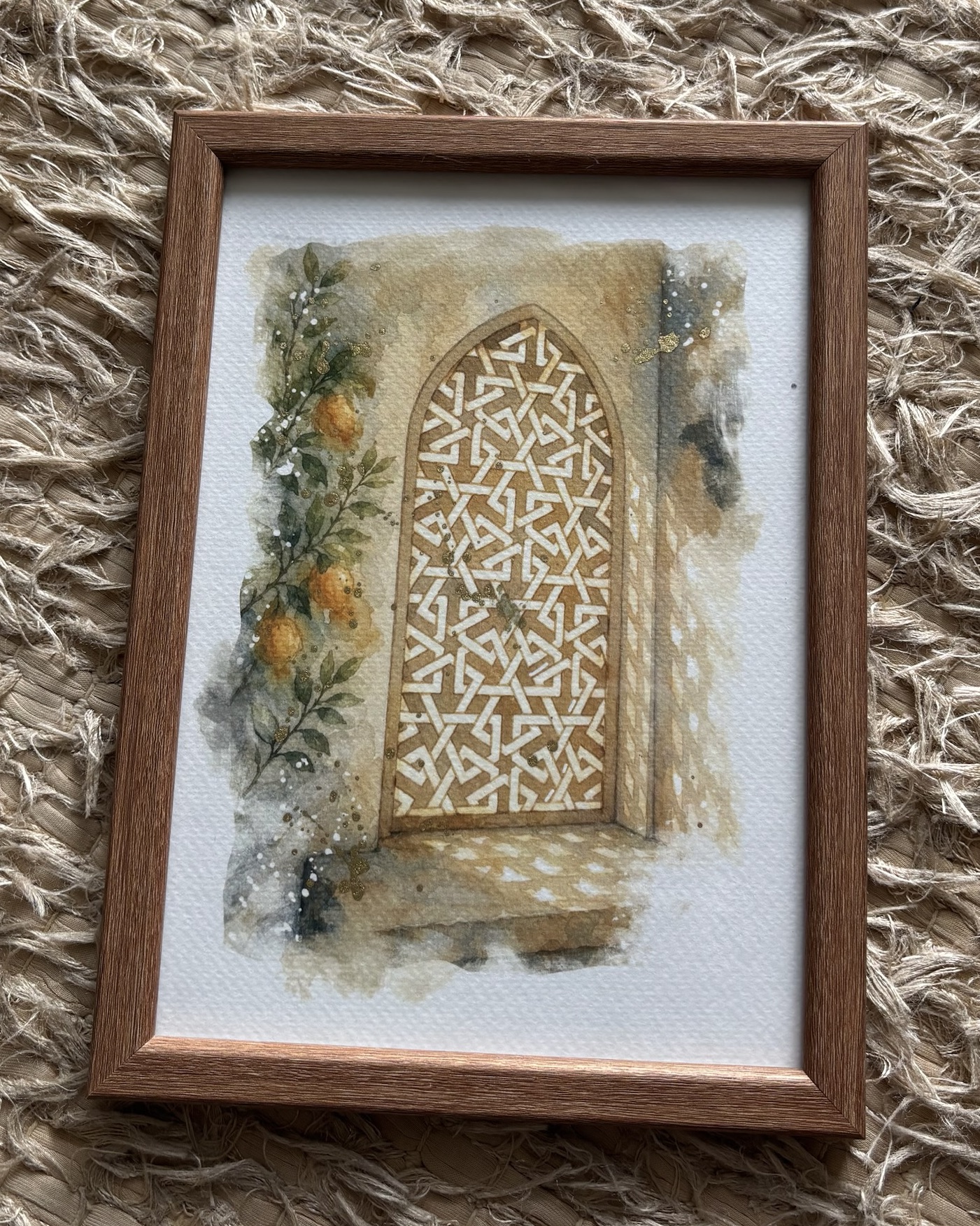 Zahr al-Anwār — Blossoms of Light — Watercolour Series
